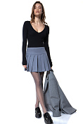 Женская юбка Stimma Абелина, цвет - Темный графит