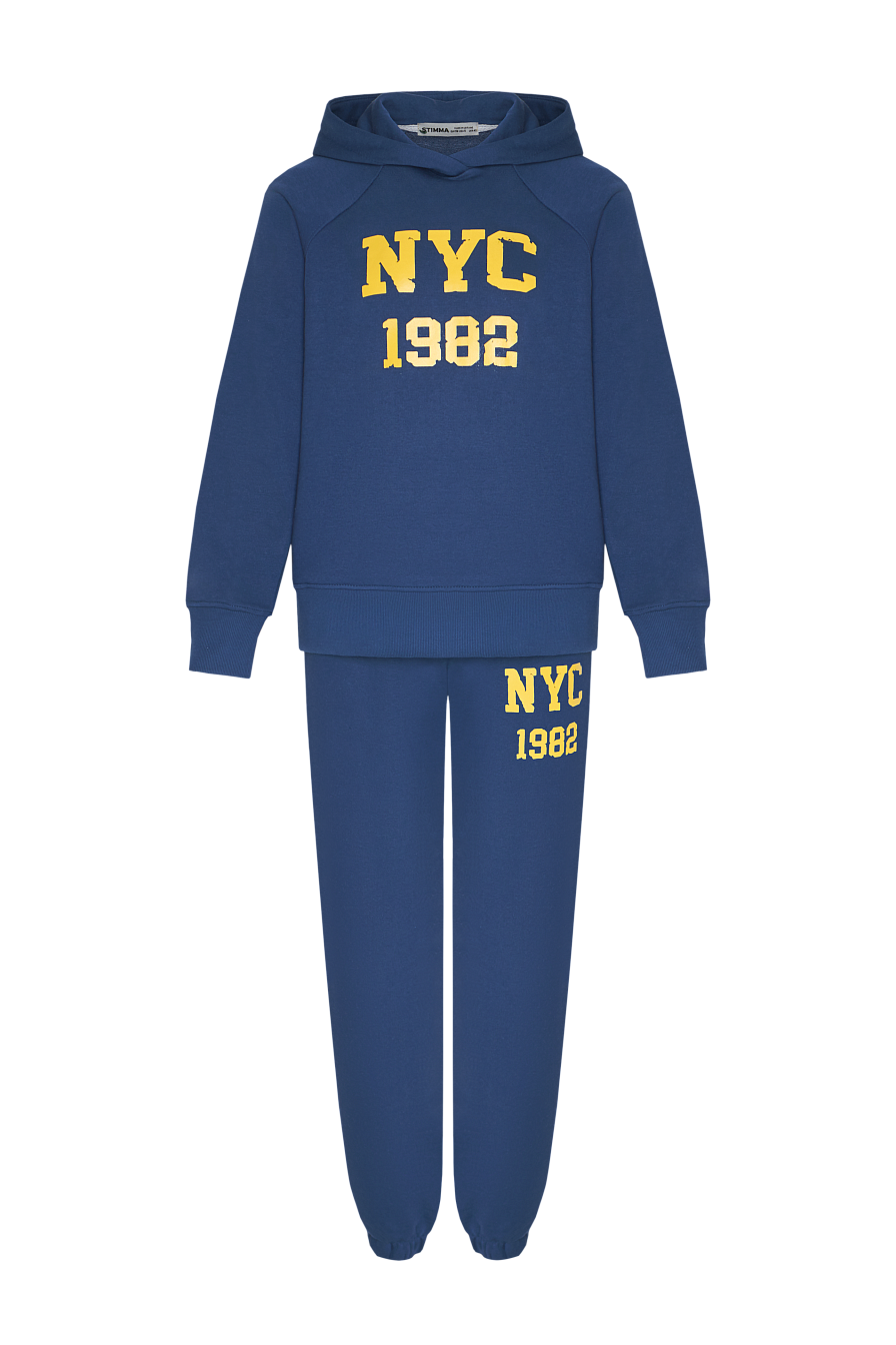 Жіночий спортивний костюм Stimma Марвін, колір - Темний джинс
