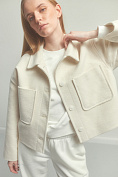 Жіноча куртка-сорочка Stimma Альдіс , колір - молочний