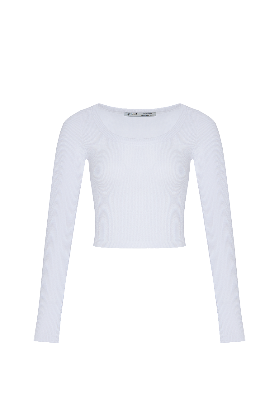 Жіночий топ Stimma Янніс, колір - Білий