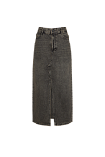 Жіноча спідниця Stimma Сейлін, колір - сіро-коричневий