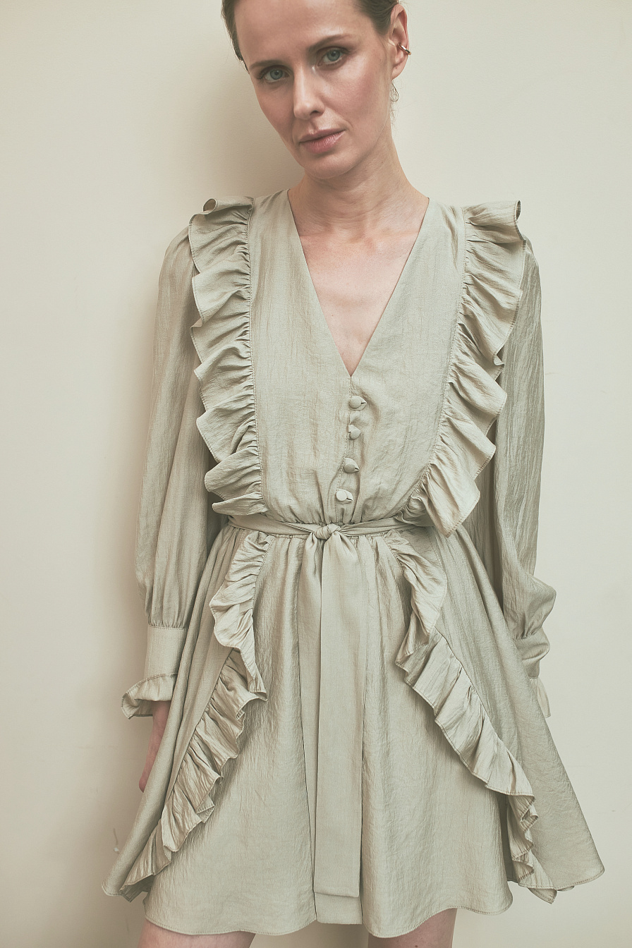 Женское платье Stimma Дениса, цвет - Тауп