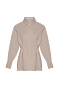 Жіноча сорочка Stimma Маноель, колір - бежевий