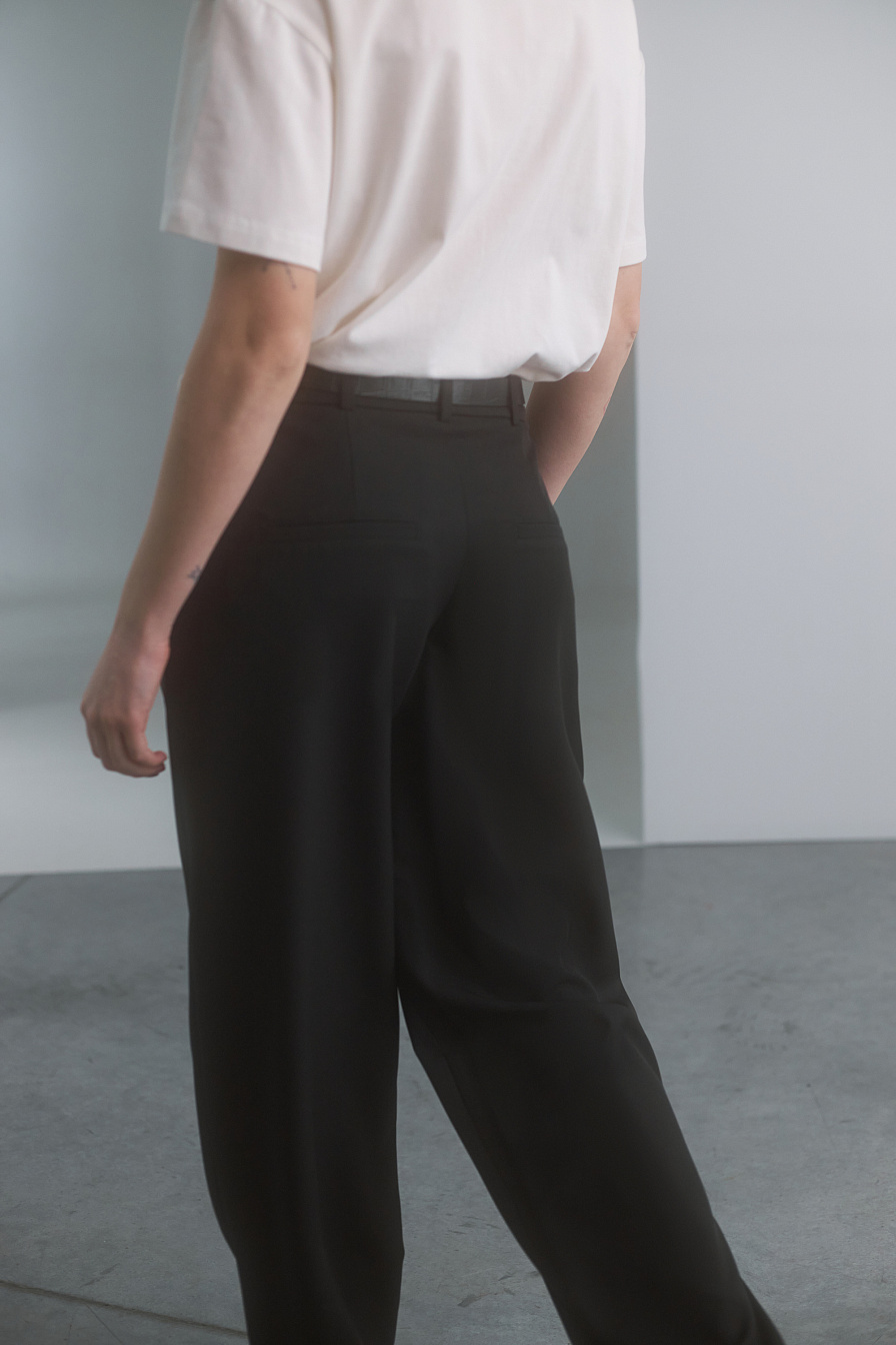 Жіночі штани Stimma Лідвен, колір - чорний