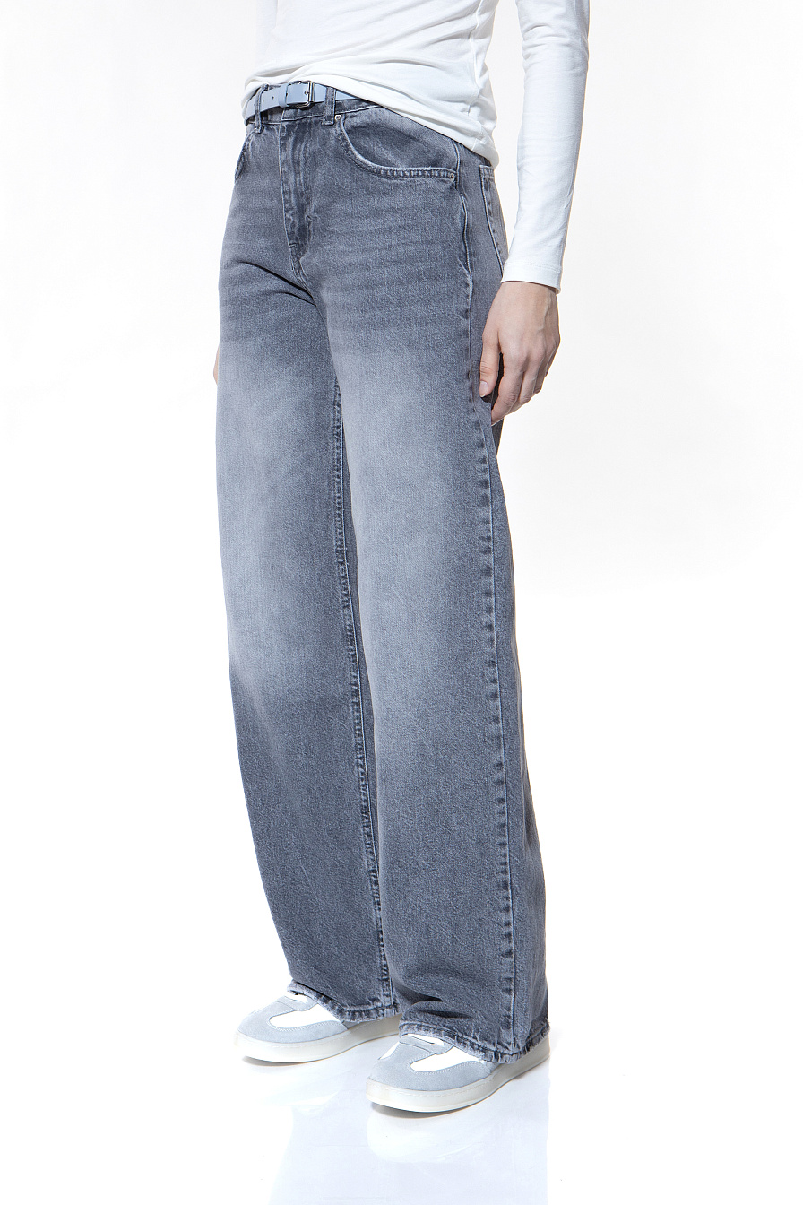 Жіночі джинси WIDE LEG Stimma Вестін, колір - світло сірий