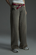 Женские джинсы WIDE LEG Stimma Ниолис, цвет - серо-коричневый