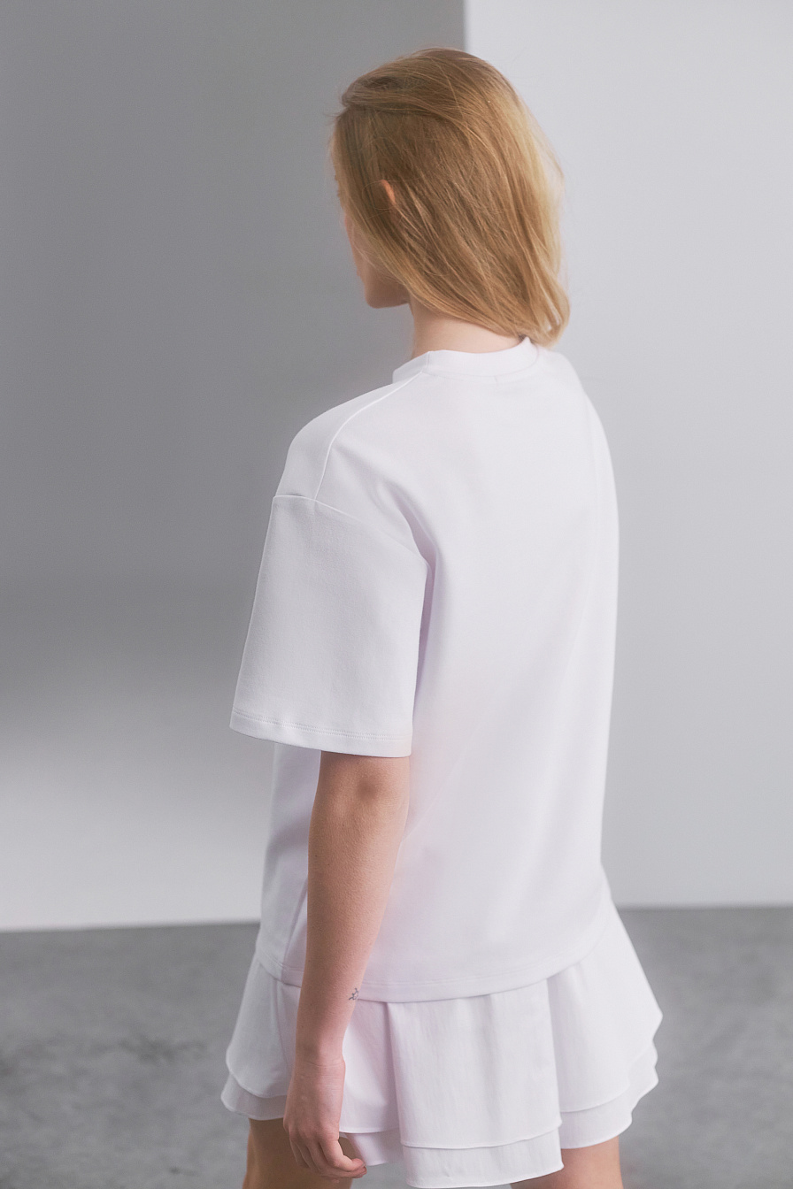 Жіноча футболка Stimma Кларінс, колір - Білий