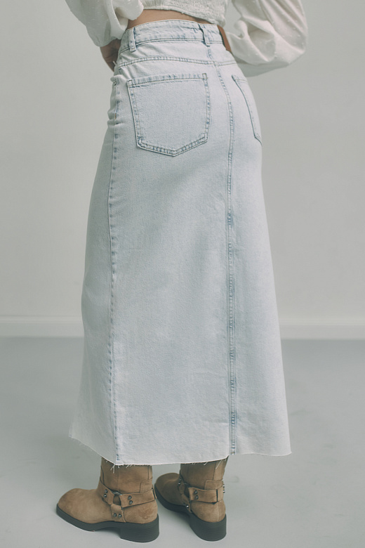 Жіноча джинсова спідниця Stimma Делла, фото 4