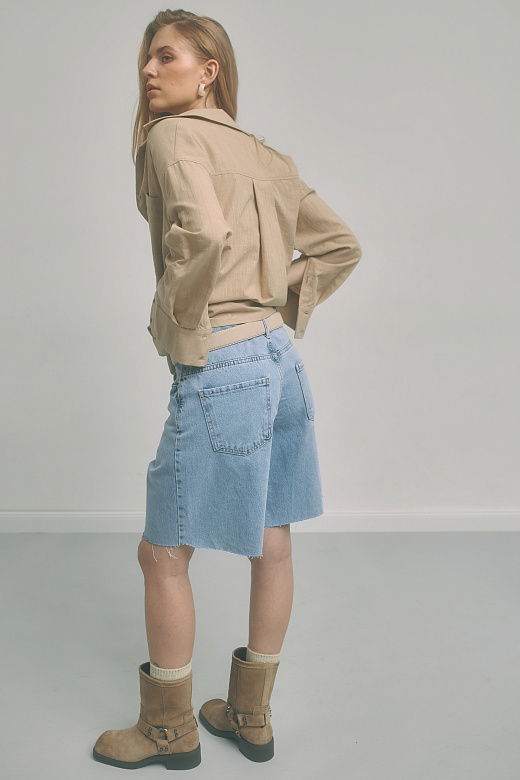 Жіночі джинсові шорти Stimma Іпанйоні, фото 4