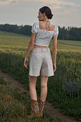 Жіночі шорти Stimma Сейфіт, колір - бежевий