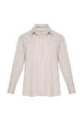 Женская рубашка Stimma Альбан, цвет - Бежевая клетка