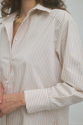 Жіноча сорочка Stimma Альбан, колір - Бежева клітинка