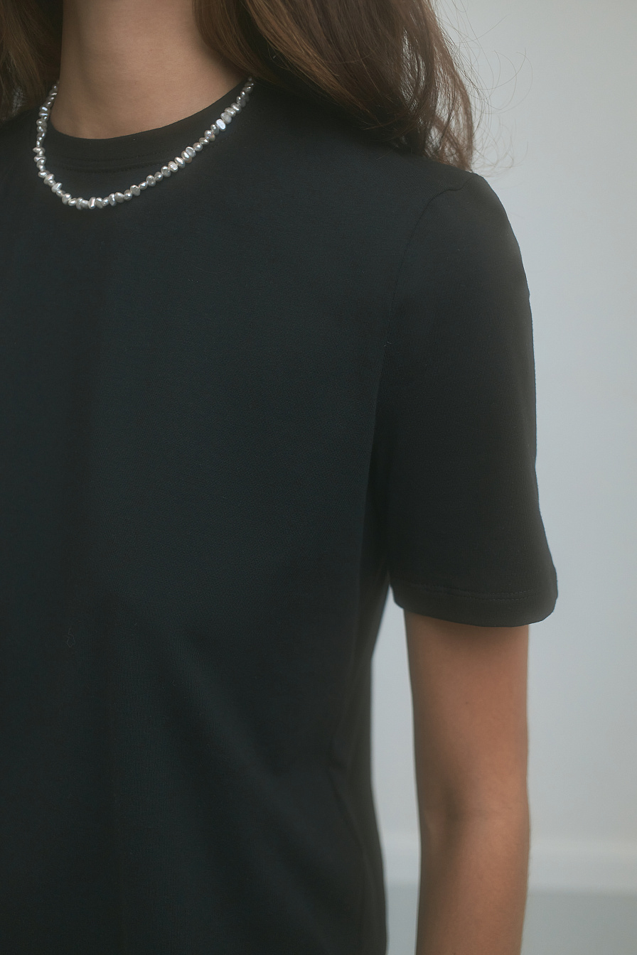 Женская футболка Stimma Сайрин, цвет - черный