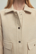 Жіноча куртка-сорочка Stimma Кантен, колір - Світло-бежевий
