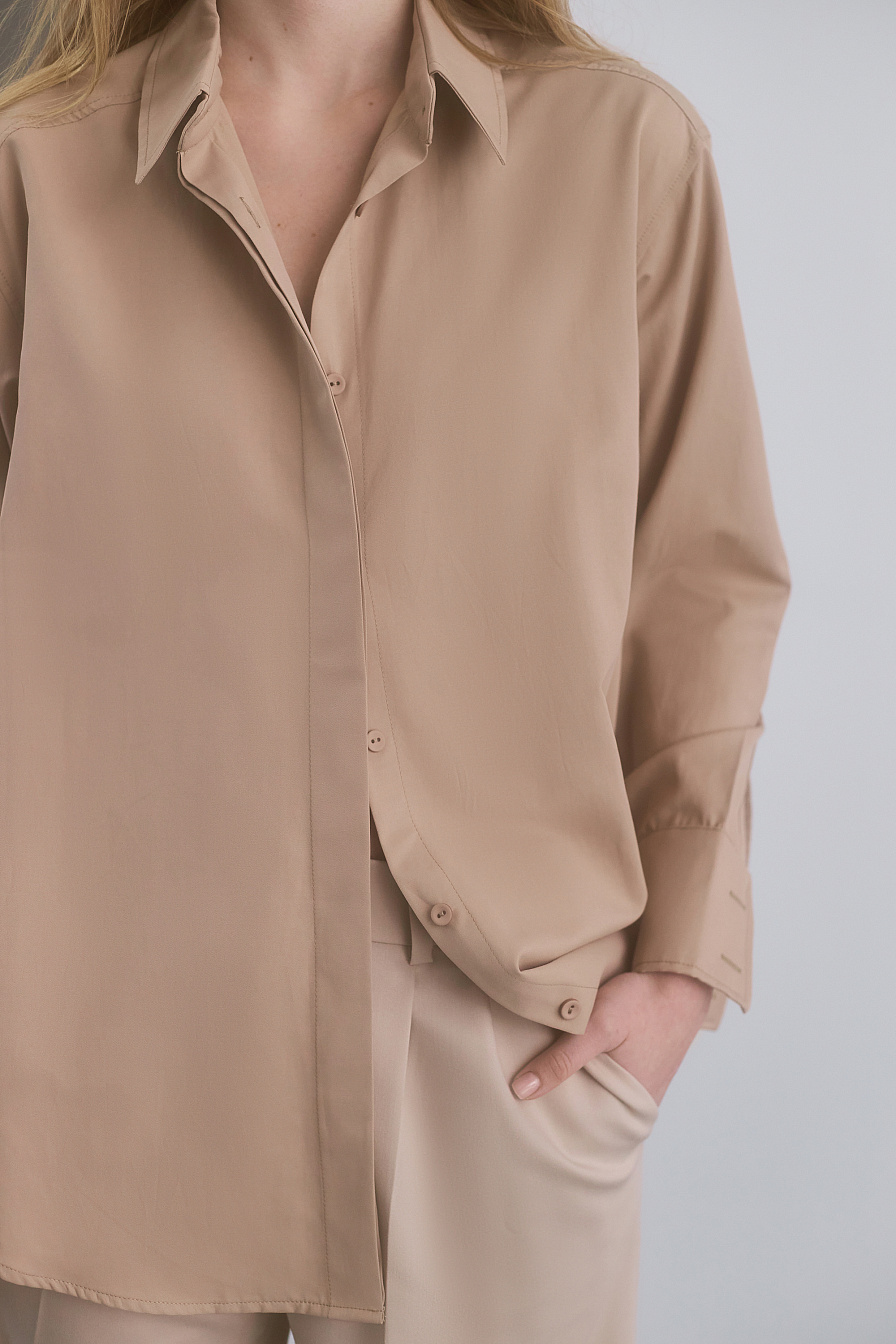 Жіноча сорочка Stimma Аморі, колір - бежевий
