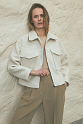 Жіноча куртка-жакет Stimma Вендер, колір - кремовий