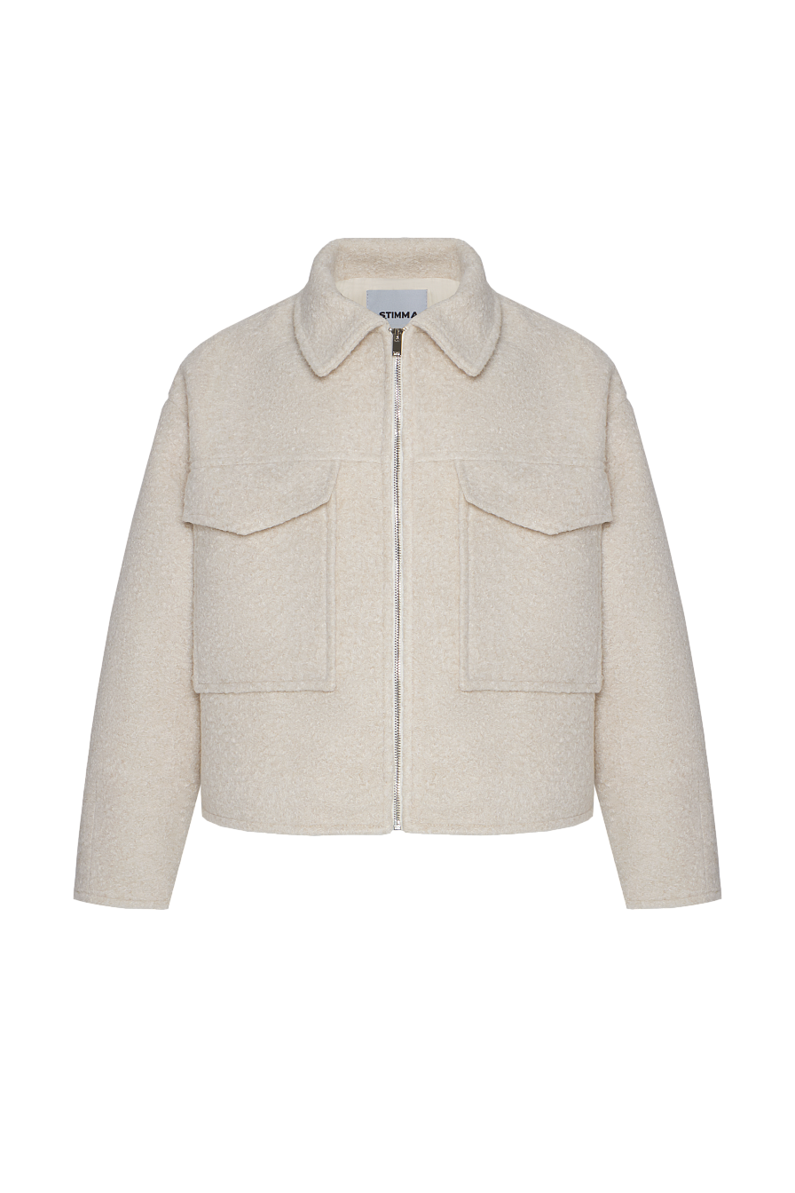 Женская куртка-жакет Stimma Вендер, цвет - кремовый