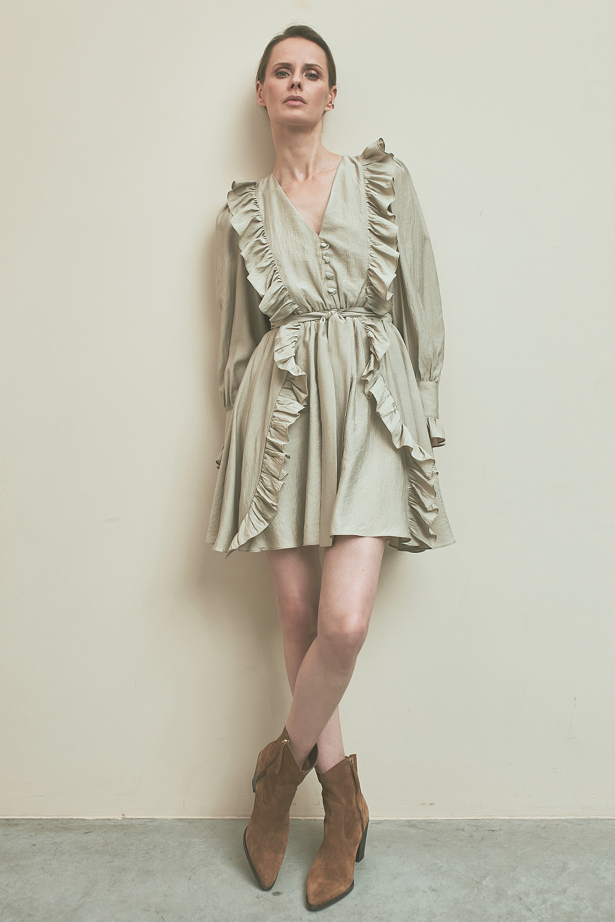 Жіноча сукня Stimma Деніса, колір - Тауп