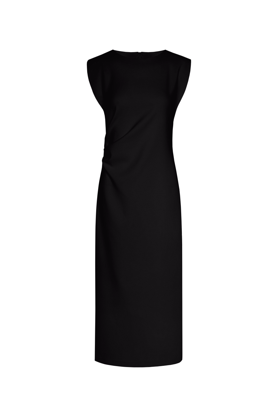 Женское платье Stimma Анабель, цвет - черный