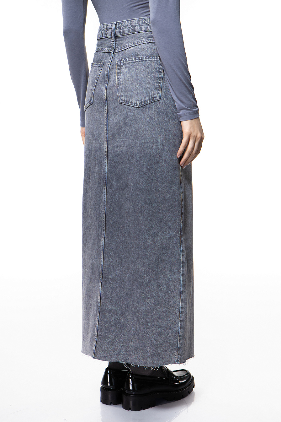 Женская юбка Stimma Сайвин, цвет - светло серый