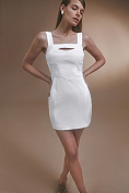 Женское платье Stimma Мегарон, цвет - молочный