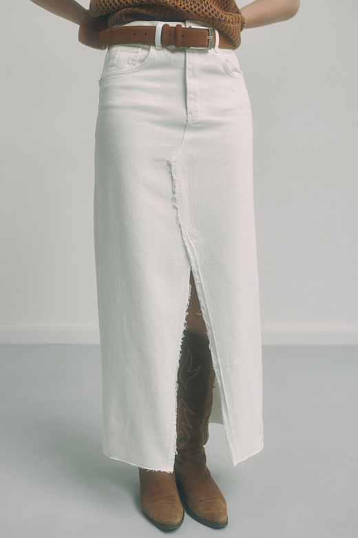 Жіноча джинсова спідниця Stimma Делла, фото 4