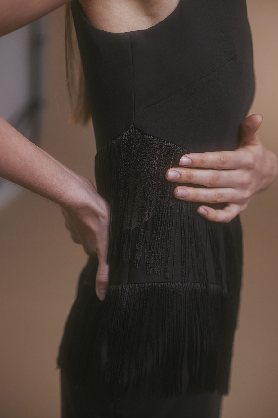Женское платье Stimma Бастилия, цвет - черный