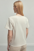Жіноча футболка Stimma Ракель, колір - кремовий