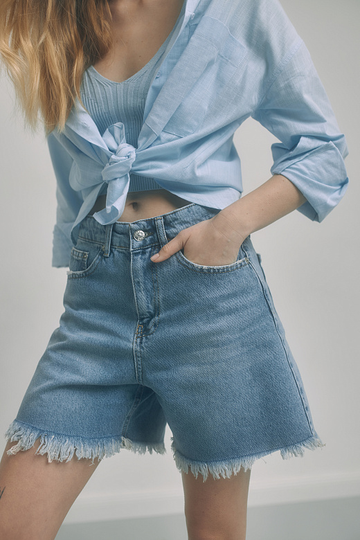 Жіночі джинсові шорти Stimma Аталіні, фото 4