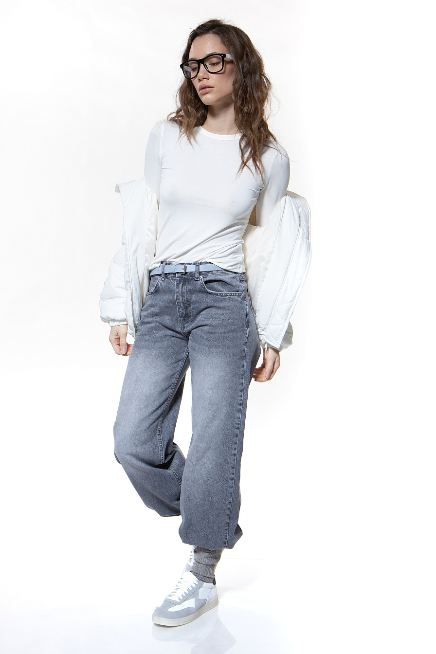 Жіночі джинси WIDE LEG Stimma Вестін, колір - світло сірий