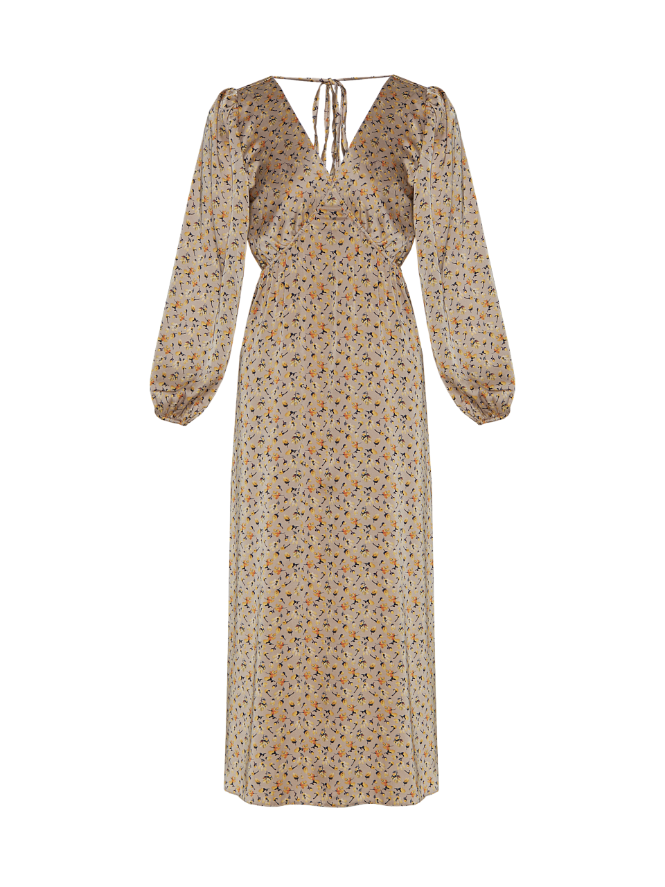 Жіноча сукня Stimma Урія, колір - Бежевий/жовта квітка