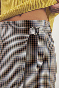 Женская юбка Stimma Эльба, цвет - Серо-бежевая клетка