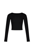Жіночий топ Stimma Янніс, колір - чорний