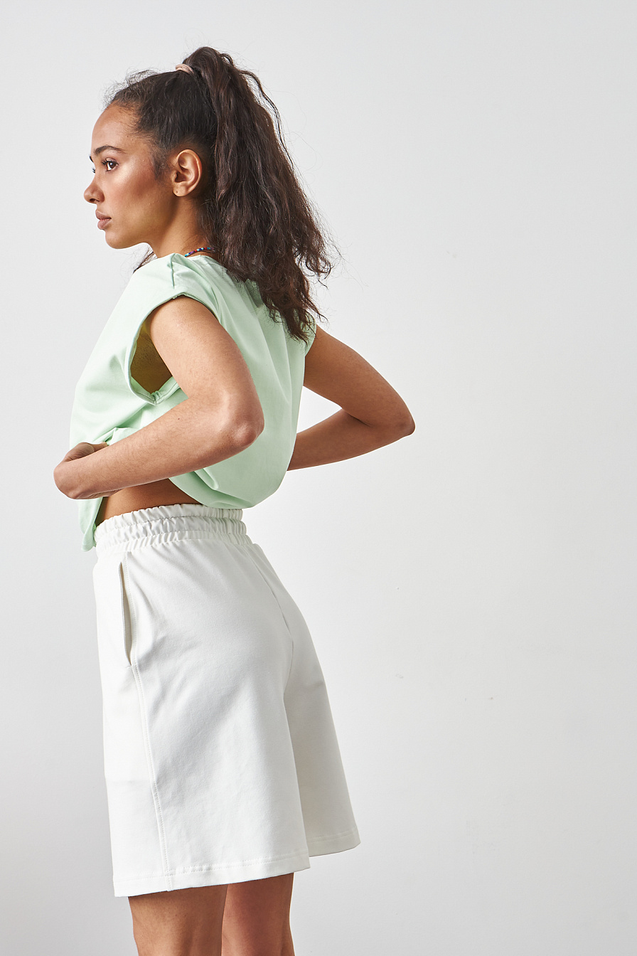 Жіночі шорти Stimma Налія, колір - молочний