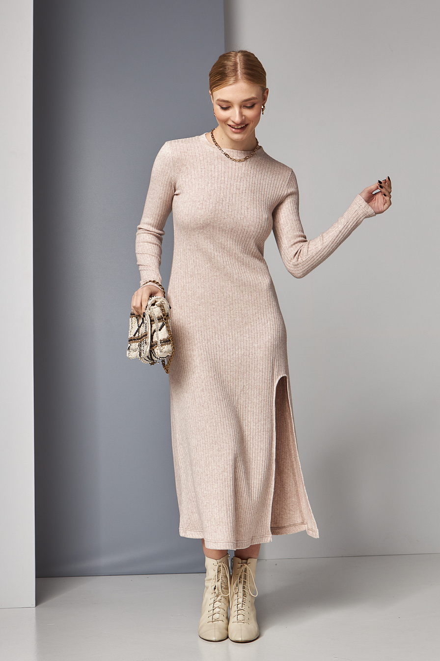 Жіноча сукня Stimma Сайві, колір - бежевий
