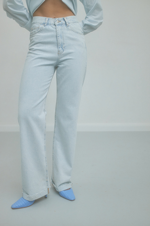 Жіночі джинси Stimma WIDE LEG Левері, фото 3