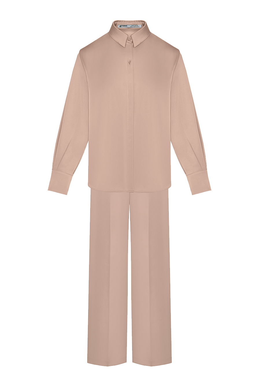Женский костюм Stimma Клодис, цвет - молочный шоколад