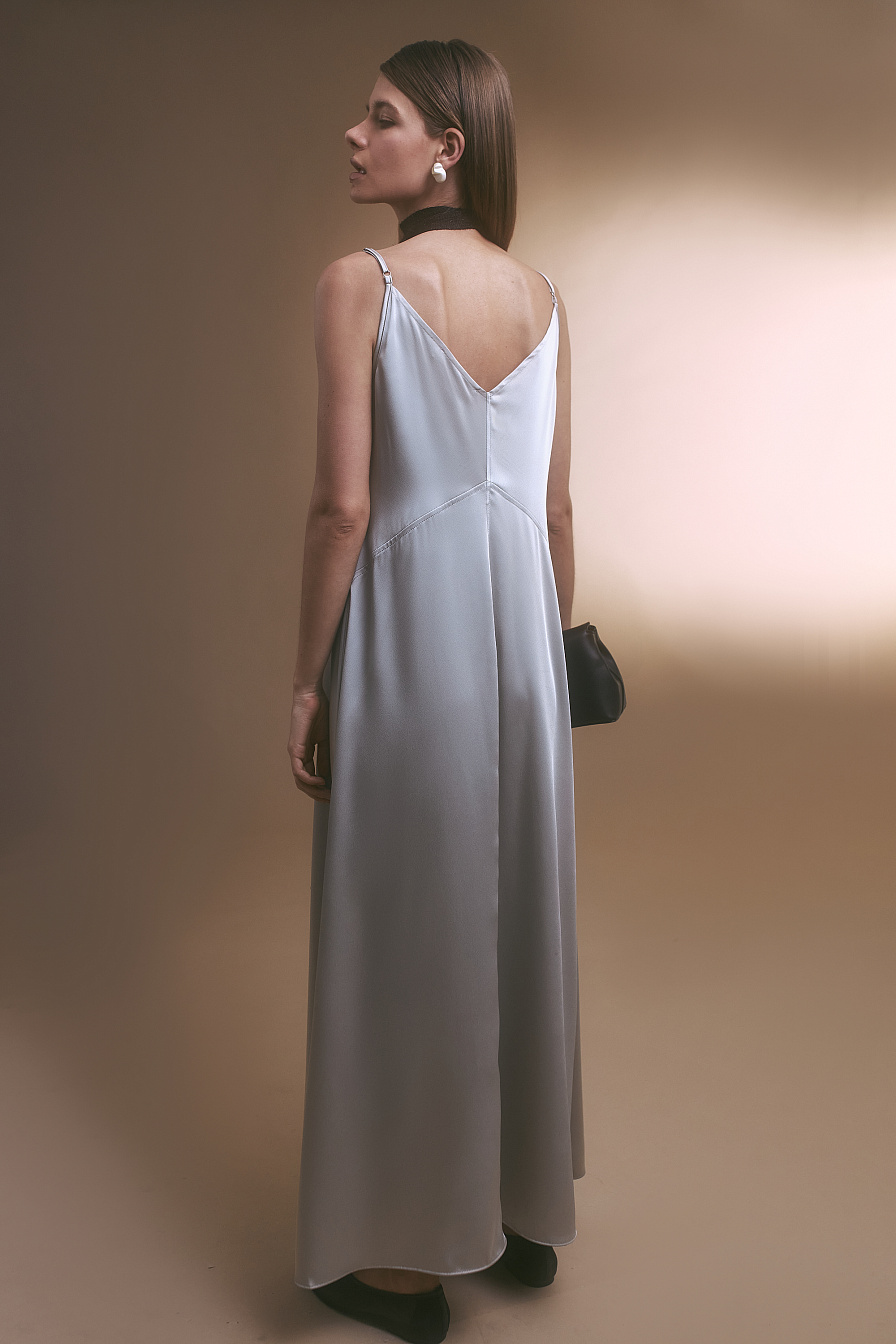 Жіноча сукня Stimma Егінія, колір - сіро-оливковий