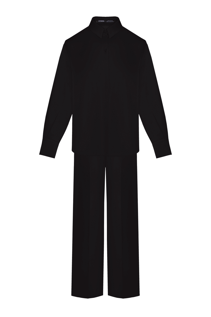 Жіночий костюм Stimma Клодіс, колір - чорний