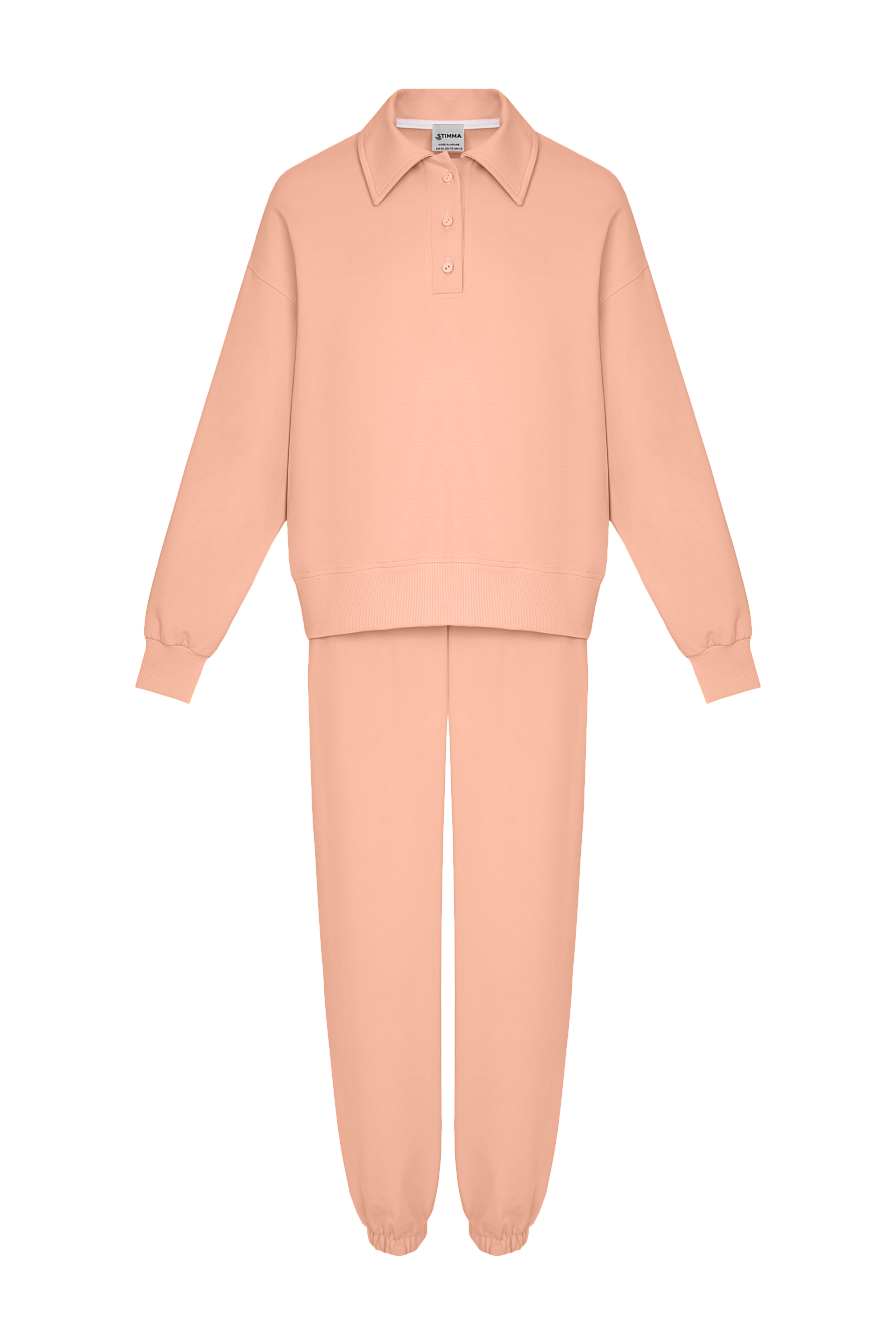 Жіночий спортивний костюм Stimma Октавіс, колір - Персик