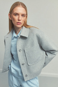 Женская куртка-рубашка Stimma Альдис, цвет - светло серый
