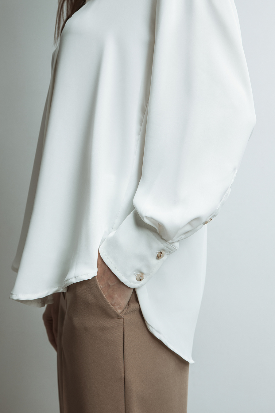 Женская блузка Stimma Дамарис, цвет - молочный