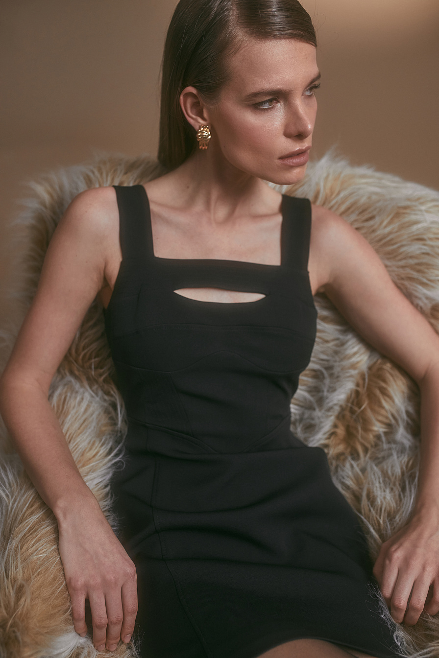 Жіноча сукня Stimma Мегарон, колір - чорний