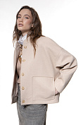Жіноча куртка-жакет Stimma Франте, колір - бежевий