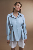 Жіноча сорочка Stimma Маноель, колір - сіро-блакитний
