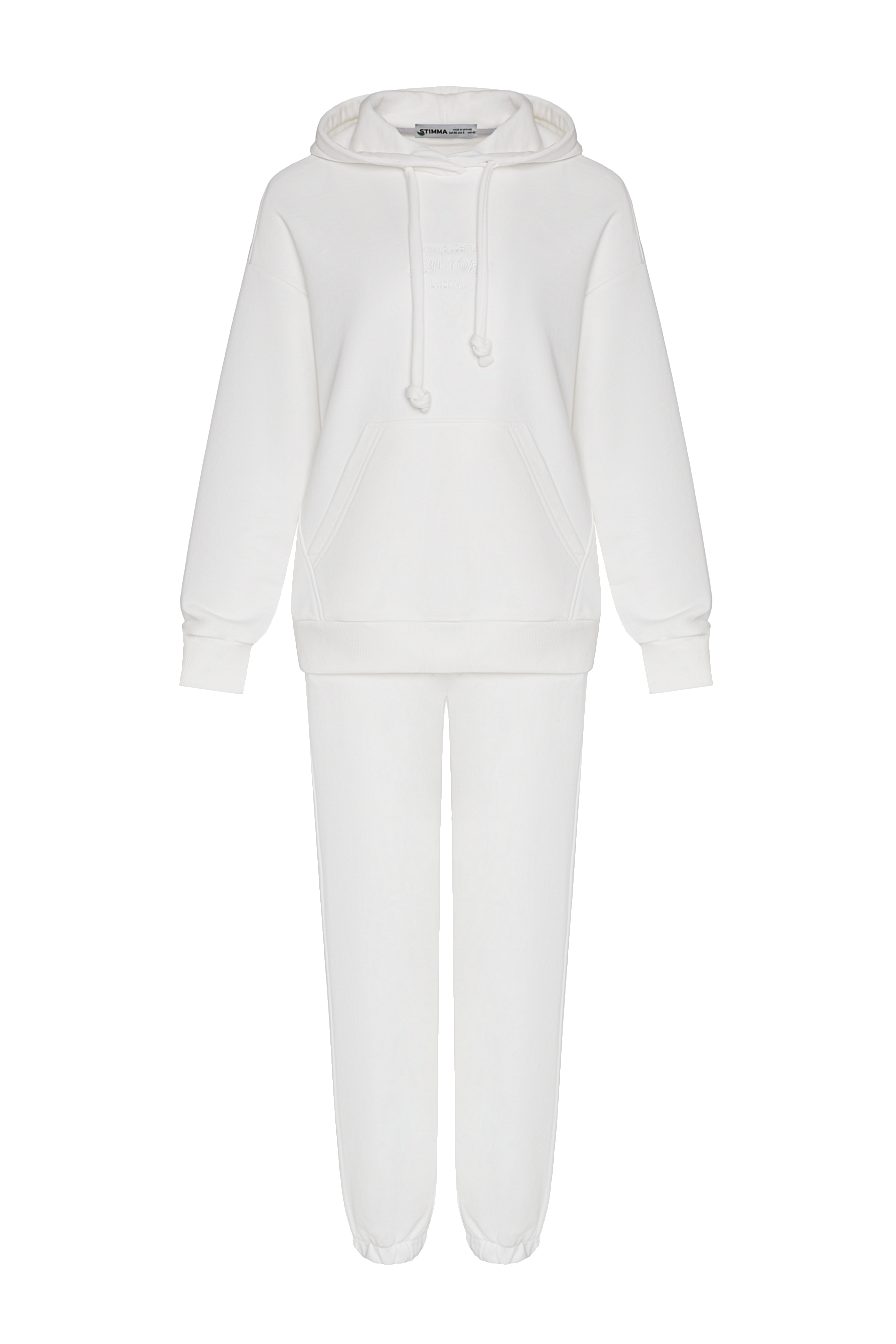 Жіночий спортивний костюм Stimma Авіс, колір - молочний
