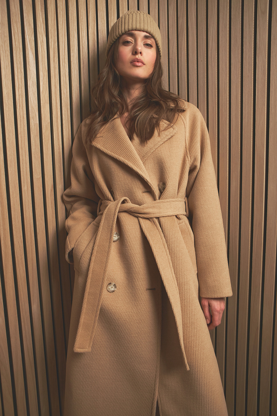 Женское пальто Stimma Санди, цвет - карамель