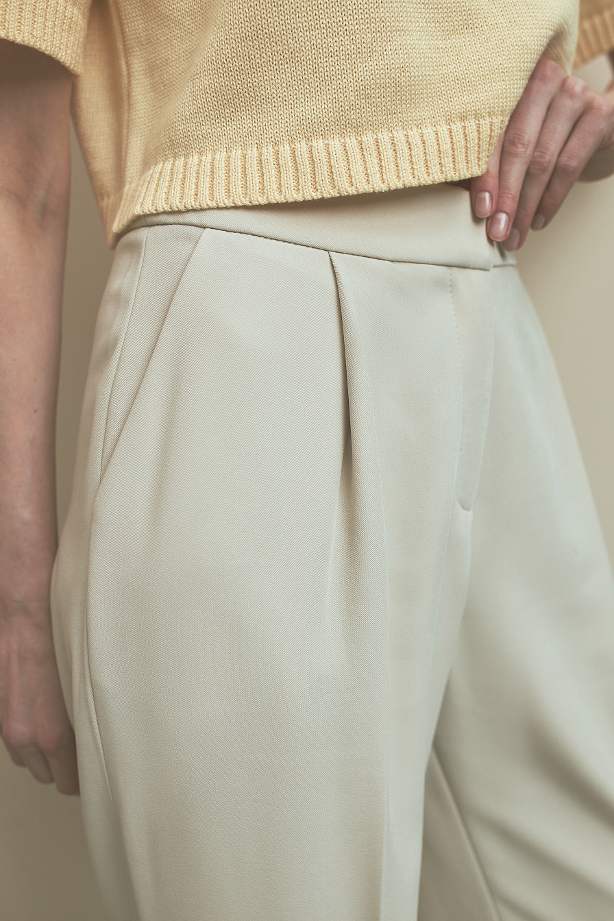 Жіночі штани Stimma Ірісан, колір - кремовий
