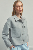 Женская куртка-рубашка Stimma Альдис, цвет - светло серый