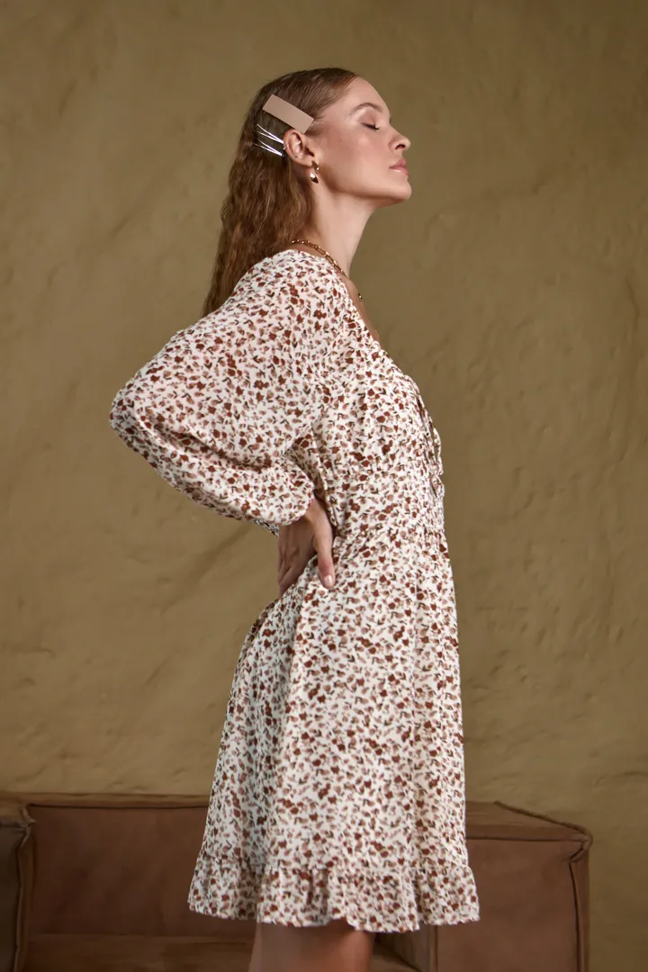 Женское платье Stimma Таира, цвет - шоколадний